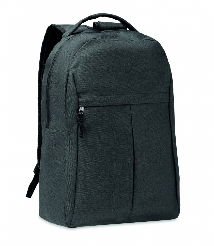 Logo trade corporate gifts picture of: 600D RPET 2 tone backpack